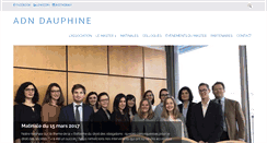 Desktop Screenshot of adndauphine.com